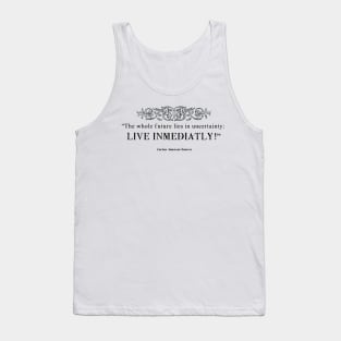 Stoic quote from Seneca Tank Top